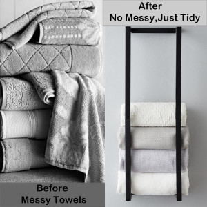 Towel Rack for Rolled Towels, Towel Rack for Bathr...