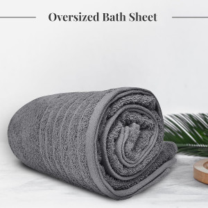 Tens Towels Pack of 1 Jumbo Bath Sheet 40 x 80 Inc...