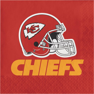 Kansas City Chiefs Napkins, 48 ct