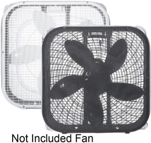Window Box Fan Covers (Not Included Fan), Mesh Cov...