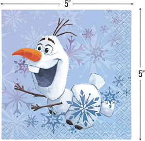 Disney Frozen 2 Themed Beverage Napkins (Pack of 1...