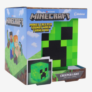 Paladone Minecraft Creeper Desk Light with Officia...