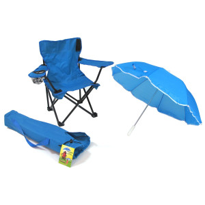 Redmon KIDS Umbrella Camping Chair with Matching S...