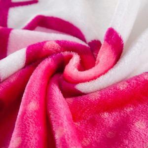 Throw Blanket Cartoon Printing Cover Flannel Super...