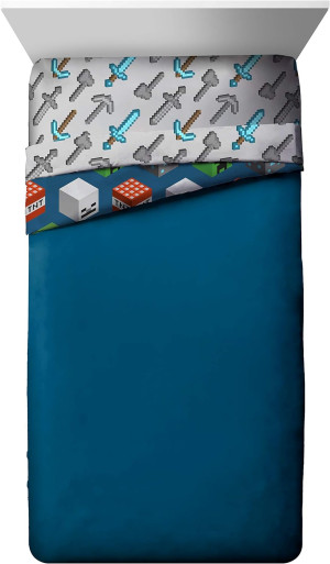 Jay Franco Minecraft Isometric Characters Twin Com...