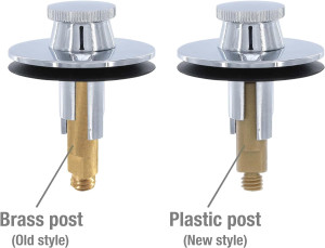 DANCO Lift and Turn Tub and Bath Drain Stopper, Ch...