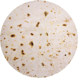 mermaker Burritos Tortilla Throw Blanket 2.0 Doubl...