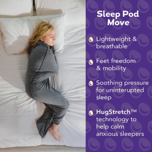 Hug Sleep Wearable Cooling Weighted Blanket Altern...