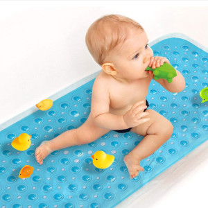 Upgrade Baby Bath Mat Non Slip Extra Long Bathtub...