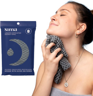 Exfoliating Washcloth Face & Body Scrub Towel - Ja...