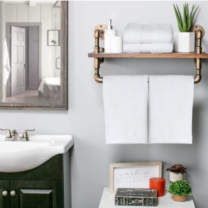 Hand Towels for Bathroom-100% Cotton Hand Towel (1...