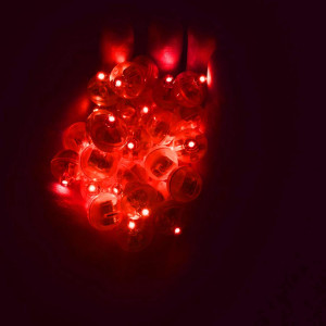 50pcs LED Balloon Light Mini Round Balls Lights, W...