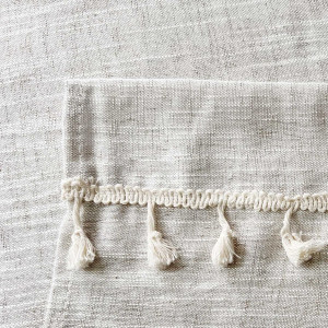 Boho Tassel Kitchen Curtains 36 Inch Length Modern...