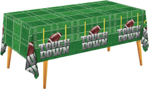 Football Theme Party Disposable Tablecloth Plastic...
