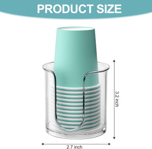 Bathroom Cup Dispenser,Small Disposable Paper Cup...