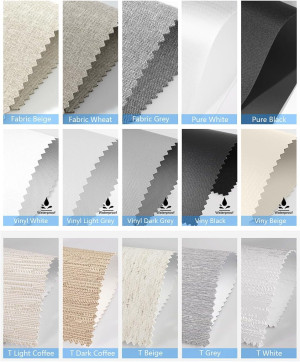 Blackout Roller Shade Fabric Samples