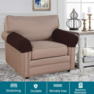 Turquoize Stretch Armrest Covers for Chairs and So...