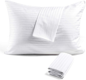Zippered Pillow Protectors Cover Case (Standard, 2...