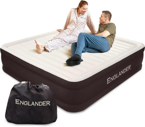 Englander Air Mattress w/Built in Pump - Luxury Do...