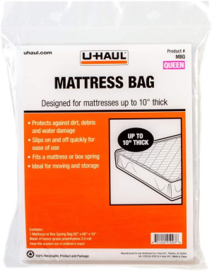U-Haul Standard Queen Mattress Bag – Moving & Stor...