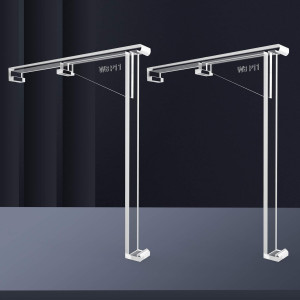 4 Pieces Valance Clips Vertical Blind Clear Valanc...