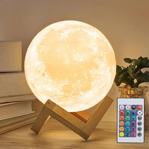 Mydethun 16 Colors Moon Lamp with 148 Combination...