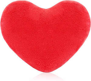 Plush Red Heart Pillow Cute Heart Shaped Pillow Cojines Decorativos Throw Pillow Filled Plush Heart Shaped Cushions Children Friends Loved Ones Valentine Day