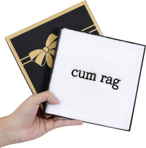 Cum Rag Embroidered Towel Valentine Day Honeymoon...