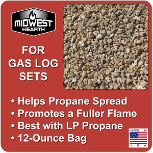 Midwest Hearth Vermiculite Granules for Gas Logs -...