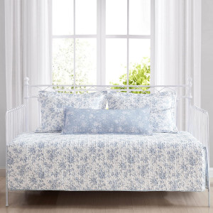 Laura Ashley Home - Daybed Set, Floral Bedding wit...