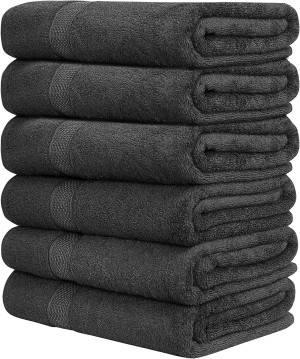 QUBA LINEN Hotel & Spa 100% Cotton Bath Towels Set...
