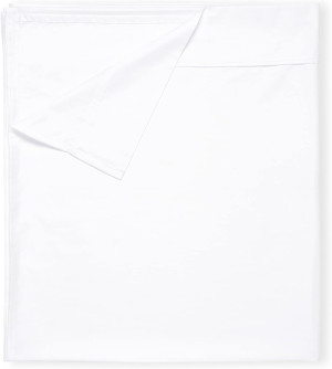 Queen Size Flat Sheet, Soft 100% Cotton Sheet, 400...