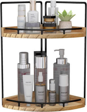 2-Tier Bathroom Counter Organizer,Vanity Counter C...
