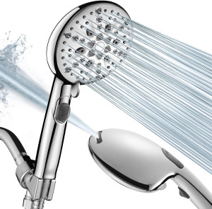 Cobbe High Pressure 9 Functions Shower Head with h...