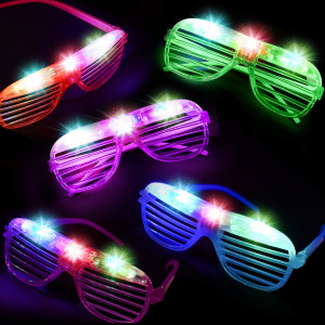 50 Pack LED Glasses Light Up Party Glasses Glow In...