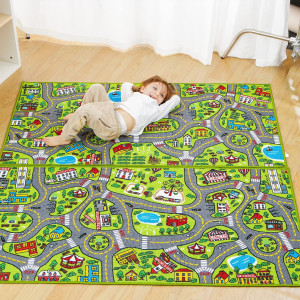 JOYIN 2 Pack Playmat City Life Carpet for Kids Age...