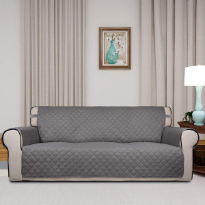 PureFit Reversible Quilted Sofa Cover, Water Resis...