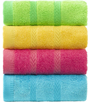Multicolor Fingertip Towels for Bathroom - Kid's F...
