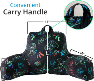 A Nice Night Kids Back Resting Pillow for Reading...