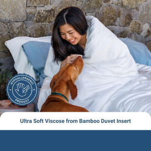 Olive + Crate 100% Cooling Bamboo Comforter from V...