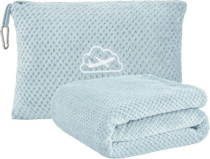 BEDELITE Travel Blanket Airplane Compact with Bag,...