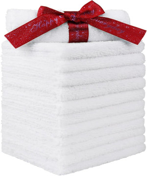 HOMEXCEL Microfiber Washcloths 12 Pack, Highly Abs...
