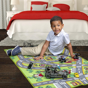 Kids Rug Carpet Playmat City Life Learn Have Fun S...