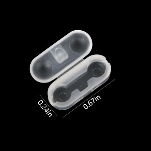 MIDELONG Chain Connectors, Clear Plastic Roller Sh...