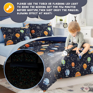 Twin Comforter Set with Sheets - 5 Pieces Kids Twi...