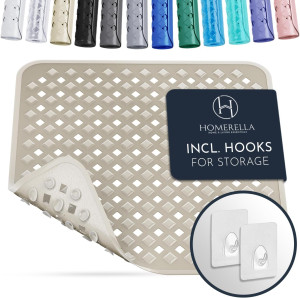 Homerella Anti Slip Shower Mat | Anti Mold Non Sli...