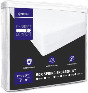 Degree of Comfort Queen Size Box Spring Encasement...
