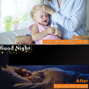 Portable Blackout Curtains, (40" x 57") Blackout S...