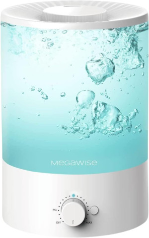MegaWise Topfill 7-colour Night light humidifier f...