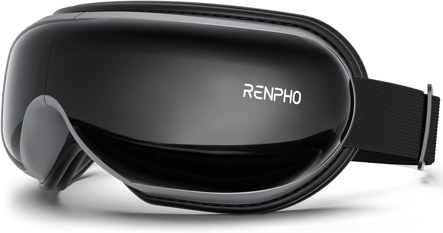 RENPHO Eyeris 1 - Eye Massager with Heat & Bluetoo...